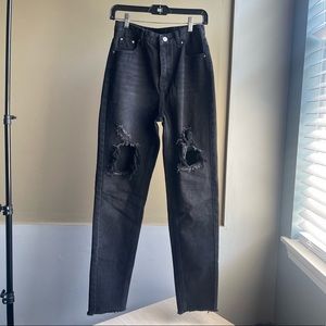 Shein Distressed Jeans Size Small